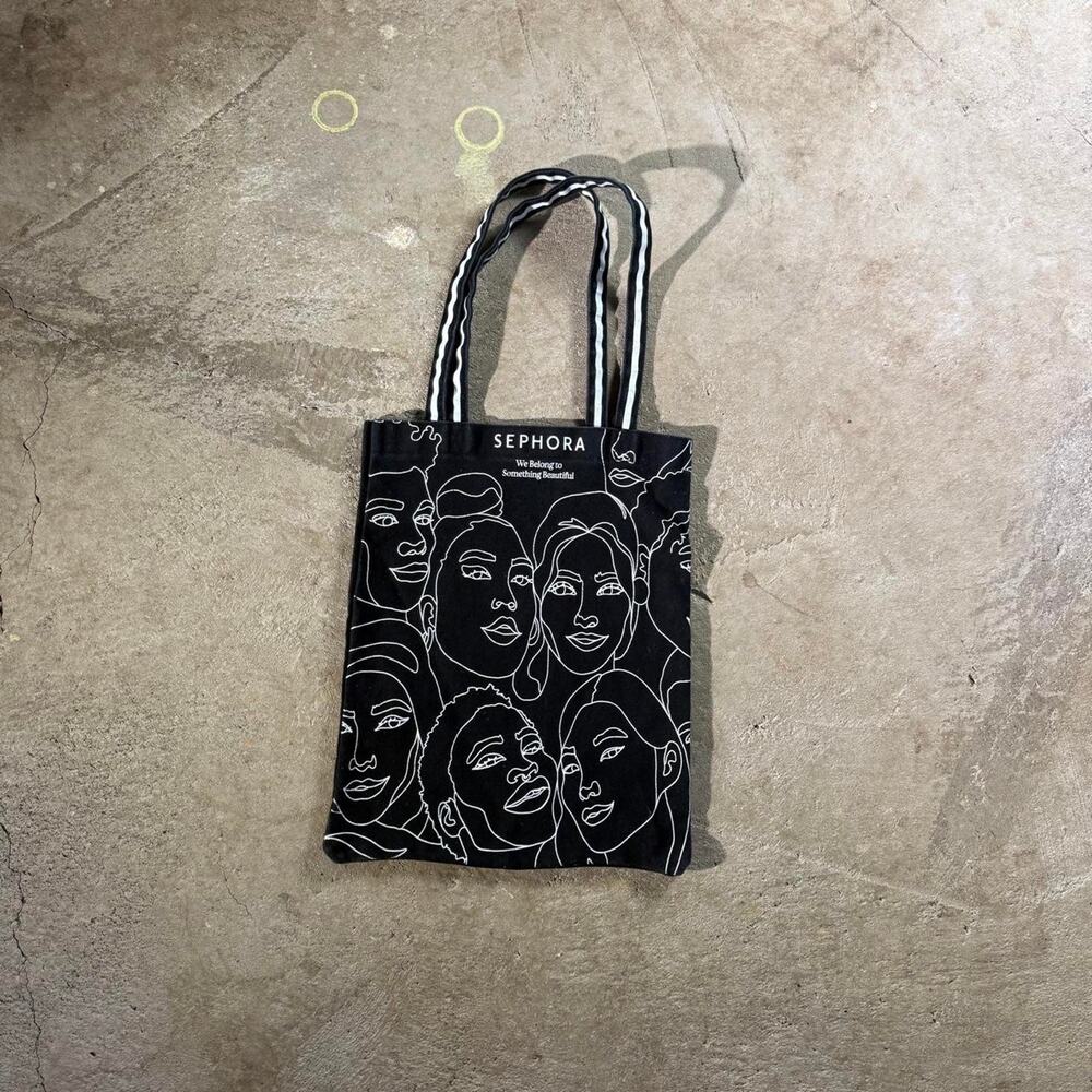 Black Sephora Tote Bag